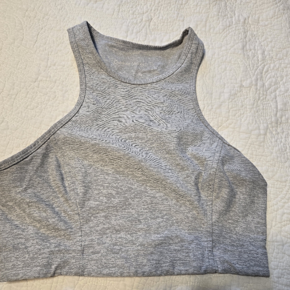Outdoor Voices Heather Gray Tank Top